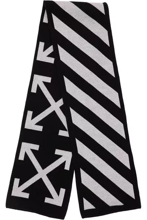 OFF-WHITE KIDS Sciarpa In Cotone Jacquard