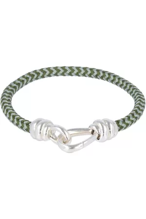 Dodo Bracciale Nodo In Argento E Cotone