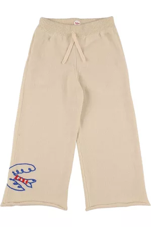 The Row Bambina Leggings & Treggings - Pantaloni Cropped In Maglia Di Cashmere