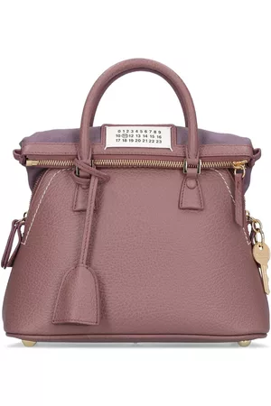 Maison Margiela Donna Borse a mano - Borsa Mini 5ac In Pelle Martellata
