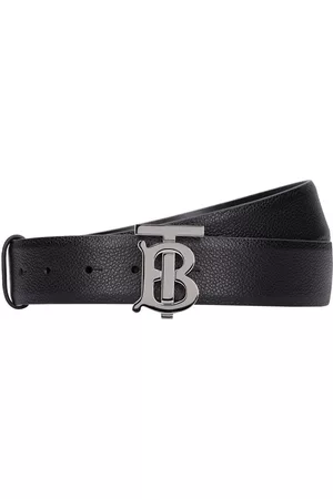 Burberry Uomo Cinture - Cintura Con Logo 35mm