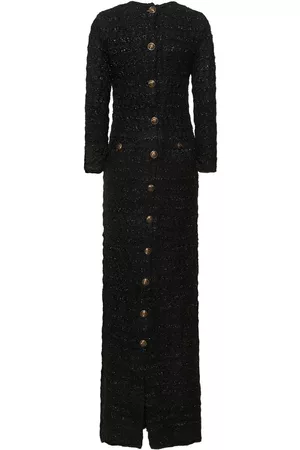 Balenciaga Vestito In Tweed Di Lana