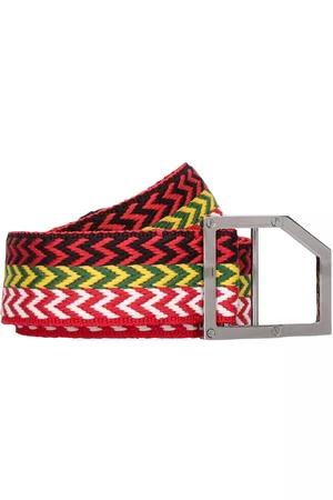 Lanvin Uomo Cinture - Cintura Curb In Webbing 4cm