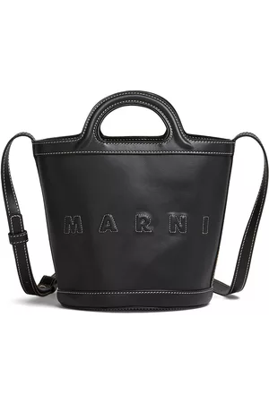 Marni Donna Borse - Borsa Bucket Mini In Pelle