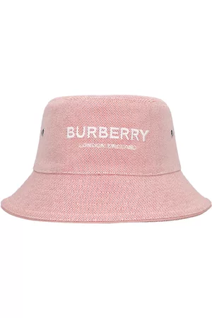 Burberry Cappello Bucket Cherry In Cotone
