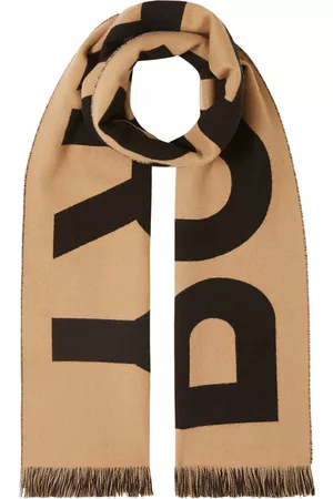 Burberry Donna Sciarpe - Sciarpa In Maglia Di Lana Jacquard