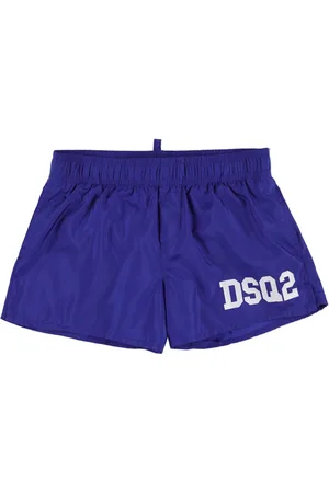Dsquared2 Shorts Mare In Nylon Con Logo