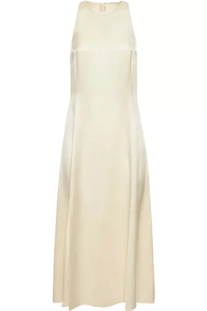 Loulou Studio Donna Vestiti senza maniche - Vestito Senza Maniche Mina In Raso Di Seta