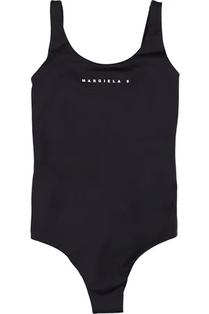 Maison Margiela Costume Intero In Lycra Con Logo