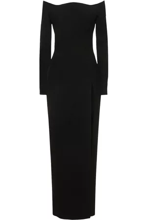 Monot Vestito Lungo In Crepe