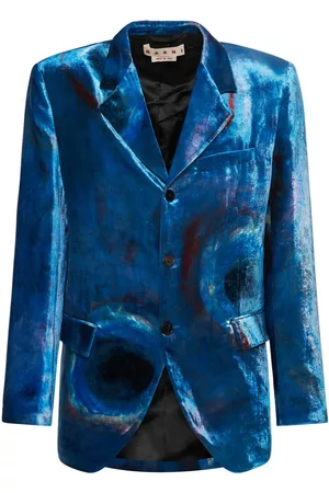 Marni Uomo Blazer - Blazer Monopetto In Velluto
