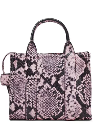 Marc Jacobs Borsa Shopping The Micro In Pelle Stampa Serpente