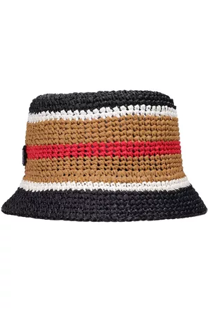 Burberry Donna Cappello Bucket - Cappello Bucket Crochet