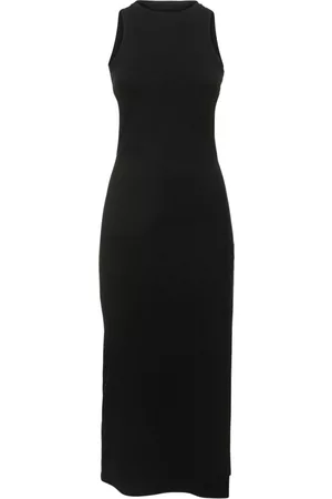 Msgm Donna Vestiti midi - Vestito Midi In Jersey Di Cotone Stretch