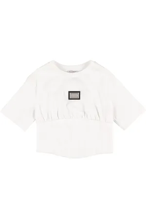 Dolce & Gabbana T-shirt In Cotone Con Stampa Logo