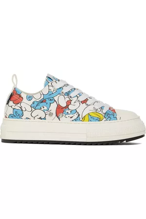Dsquared2 Donna Sneakers - Sneakers Smurfs Crowd In Tela 20mm