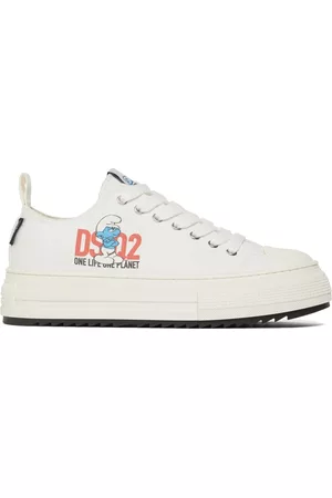 Dsquared2 Donna Sneakers - Sneakers Grounchy Smurfs In Tela 20mm