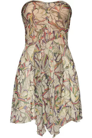 Isabel Marant Donna Vestiti estivi - Vestito Louane In Seta Stampata