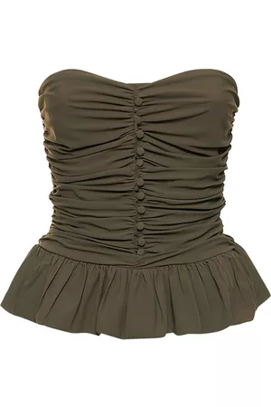 Goldsign Donna Top The Peplum In Jersey Stretch