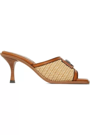 Dsquared2 Donna Sandali - Mules In Pelleerafia 70mm