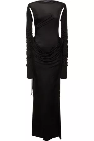 ANDREADAMO Donna Vestiti di maglina - Draped Jersey Long Dress