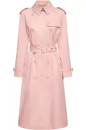 Burberry Donna Impermeabili - Cotton Gabardine Double Breasted Trench