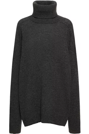 RAF SIMONS Donna Maglioni a collo alto - Maglia Collo Alto Oversize In Lana
