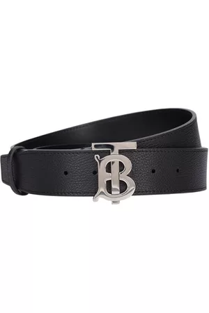 Burberry Uomo Cinture - 40mm Tb Logo Leather Belt