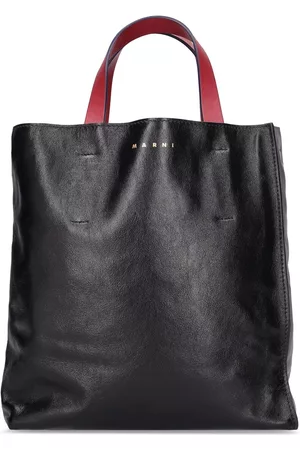 Marni Donna Shopper e tote bag - Borsa Shopping Piccola Museo In Pelle Morbida