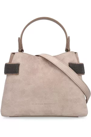Brunello Cucinelli Donna Shopper e tote bag - Borsa Shopping In Velour