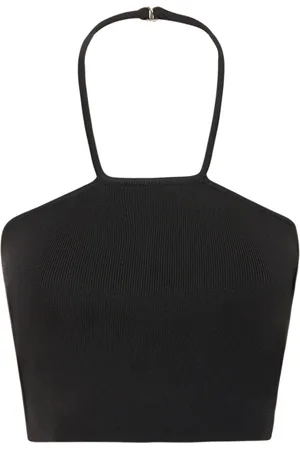 SIMON MILLER Crop Top Beso In Viscosa