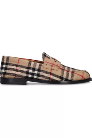 Burberry Donna Scarpe stringate e mocassini - Mocassini Hackney In Lana 10mm