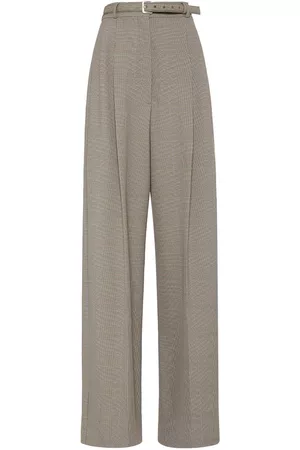 Sportmax Donna Pantaloni - Pantaloni Larghi Xero Con Cintura