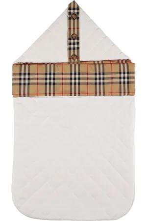 Burberry Sacco Nanna In Twill Di Cotone Trapuntato