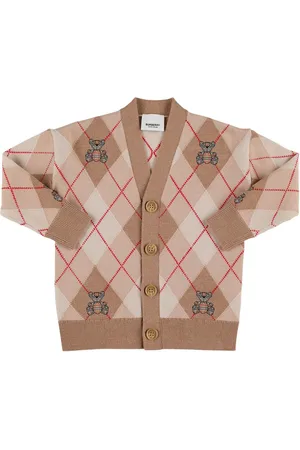 Burberry Cardigan In Maglia Di Lana