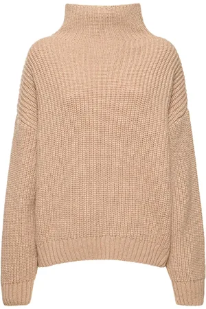 ANINE BING Maglia Collo Alto Sydney In Misto Alpaca