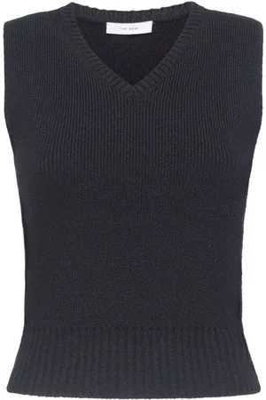 The Row Donna Gilet di maglia - Gilet Comi In Maglia Di Misto Cashmere
