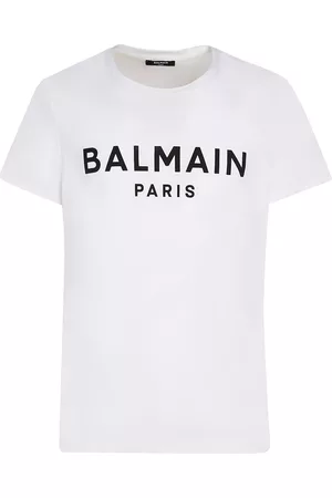 Balmain Uomo T-shirt con stampa - T-shirt In Cotone Con Stampa