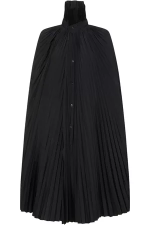JUNYA WATANABE Donna Soprabiti - Viscose Blend High Collar Cape Coat