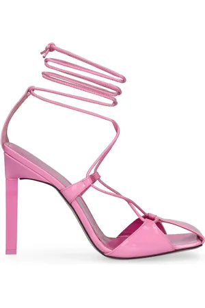 The Attico Sandali Adele In Pelle 105mm