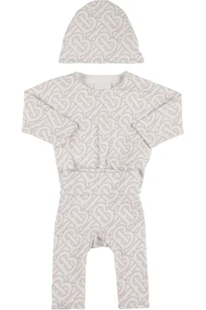 Burberry Body, Pantaloni E Cuffietta In Misto Cotone
