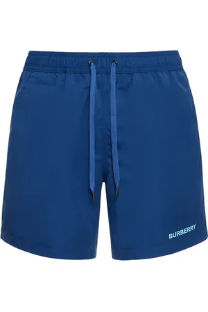 Burberry Shorts Mare Martin Con Stampa Logo