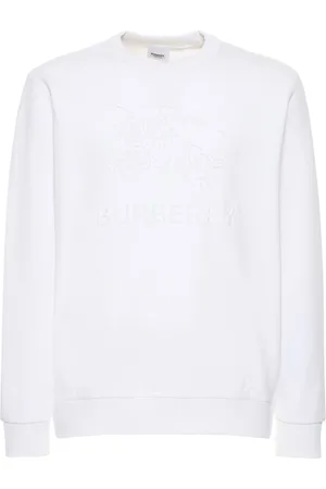 Burberry Felpa Girocollo Rayner In Cotone