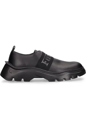 FERRARI Scarpe Derby In Pelle
