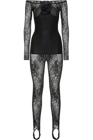 GIUSEPPE DI MORABITO Tuta Laize In Pizzo Stretch