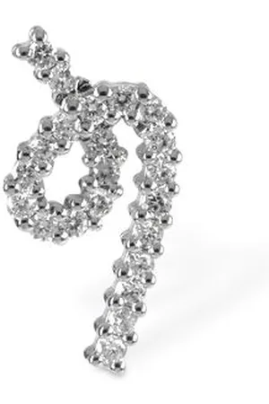 DELFINA DELETTREZ Orecchino Singolo 1987 In Oro 18kt / Diamanti