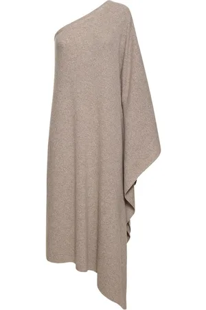 Michael Kors Kaftano Monospalla In Maglia Di Cashmere