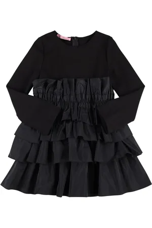 MISS BLUMARINE Vestito In Popeline E Punto Milano