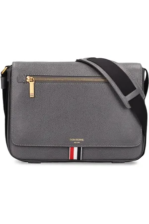 Thom Browne Borsa Reporter In Pelle