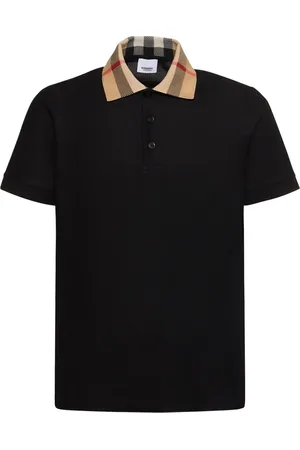 Burberry Polo Cody In Cotone Con Check